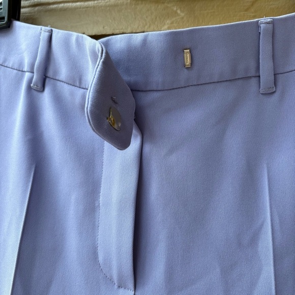 Max Mara Studio Slim Fit Trouser in Lavender Size 6 - Picture 4 of 5